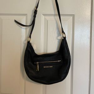 Black Michael Kors cross body purse